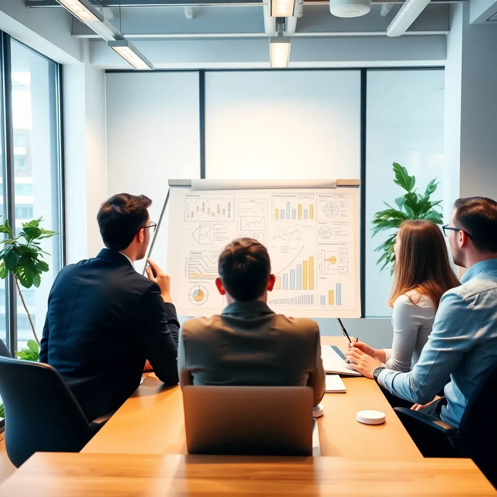 Strategische planning sessie met een Belgisch management team